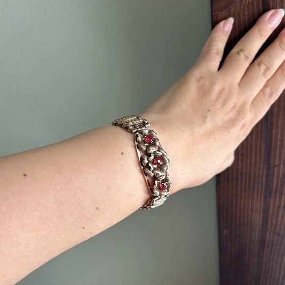 🖤LUSTERN 12K gold on Sterling silver Expansion bracelet